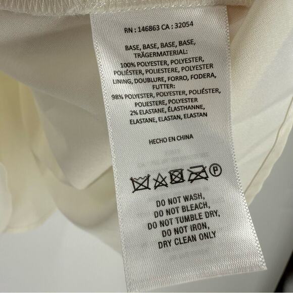 Anthropologie Mare Mare Sabine Embroidered Mini Dress Sz XS White - Picture 8 of 9